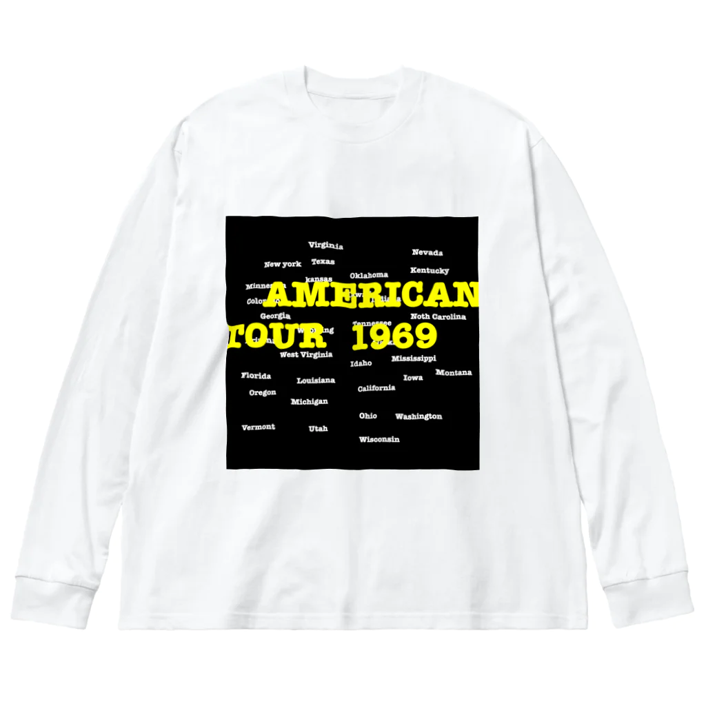 NEON_LINEのAMERICAN TOUR Big Long Sleeve T-Shirt