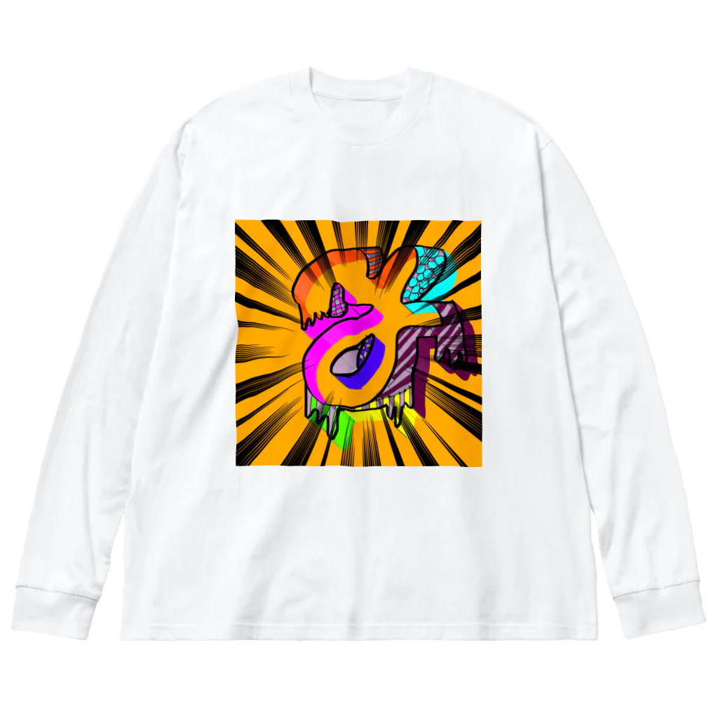 NEON_LINEのThe Y ビッグシルエットロングスリーブTシャツ