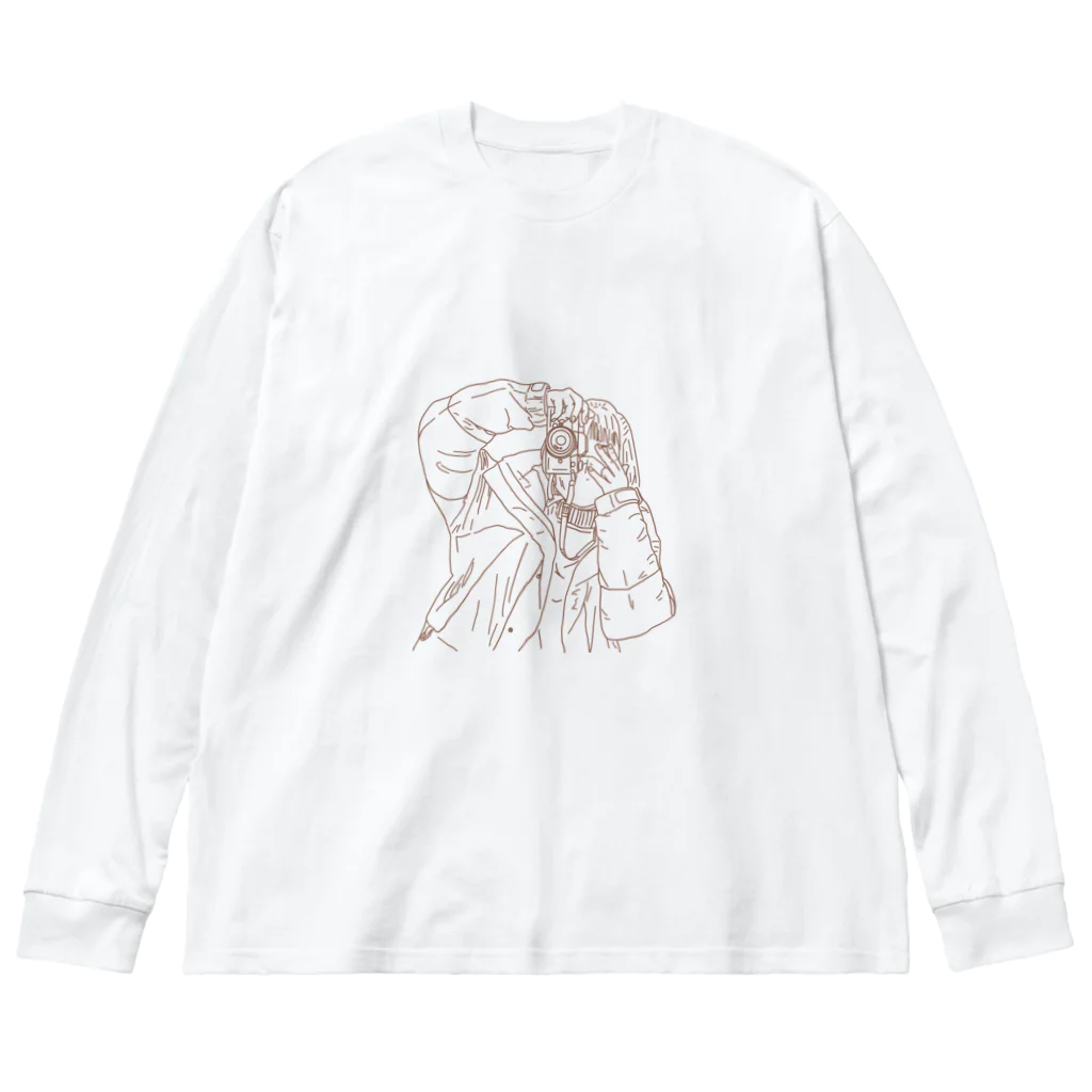 じゆうじんのカメラ女子はすすむ Big Long Sleeve T-Shirt