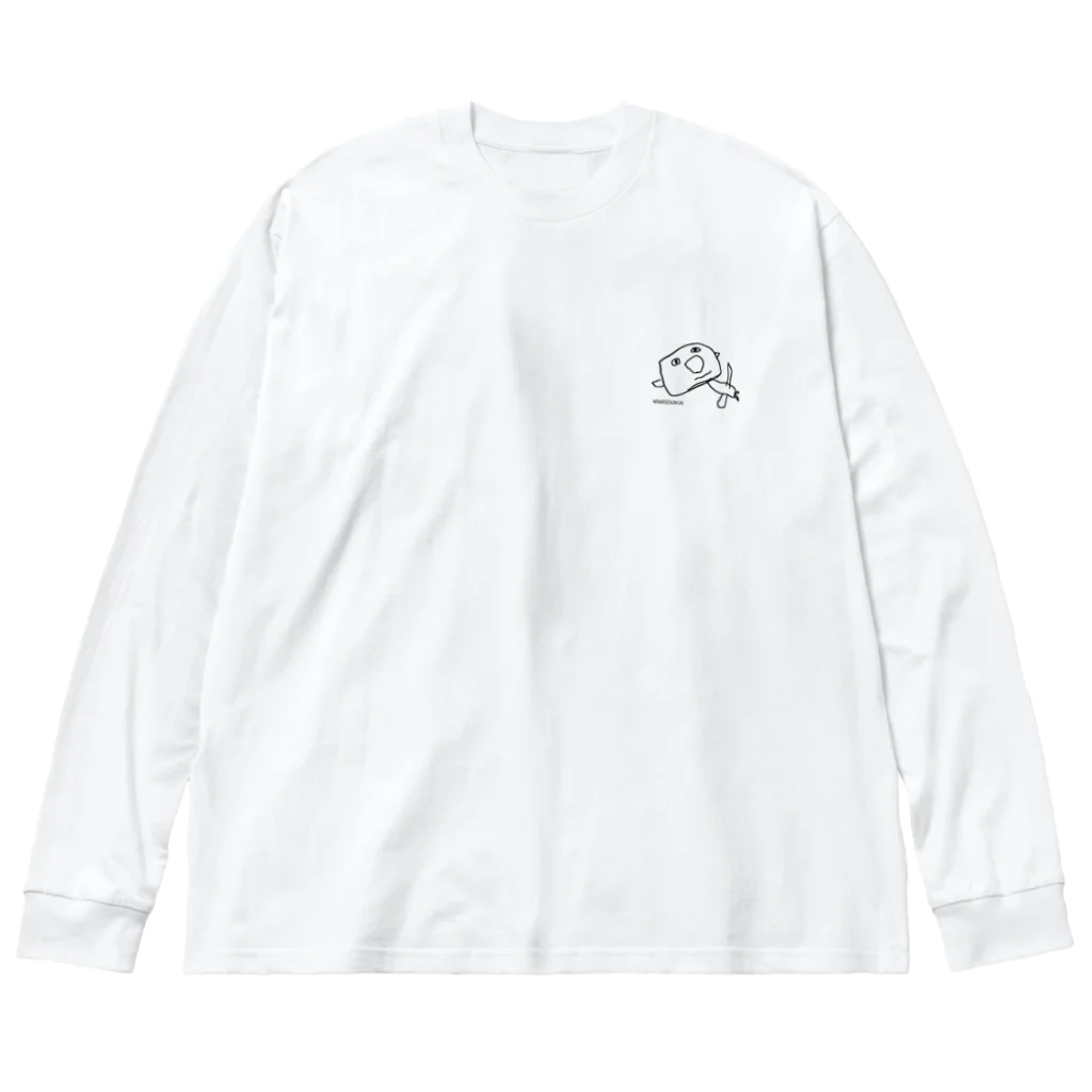 HANADEKAKUNのHANADEKAKUN Big Long Sleeve T-Shirt