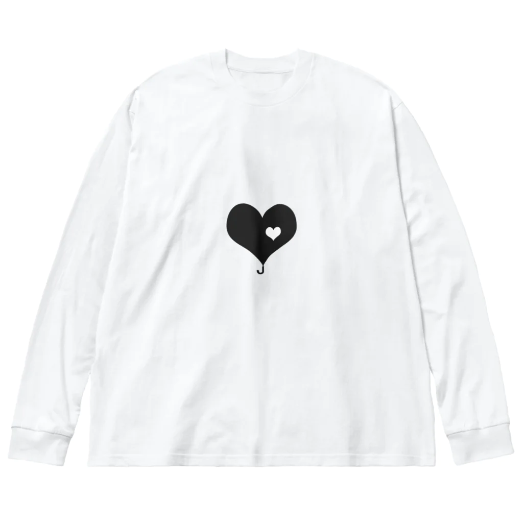 繊細さんのお守り屋のfor all HSP!(刺激をブロックするブラック その3) Big Long Sleeve T-Shirt