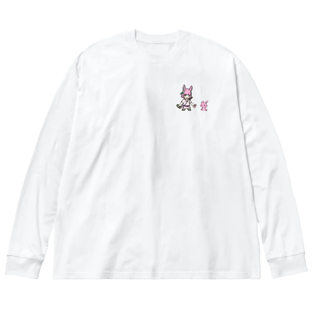 CHIKUSHOのOto　＆　Luna　Tシャツ ビッグシルエットロングスリーブTシャツ