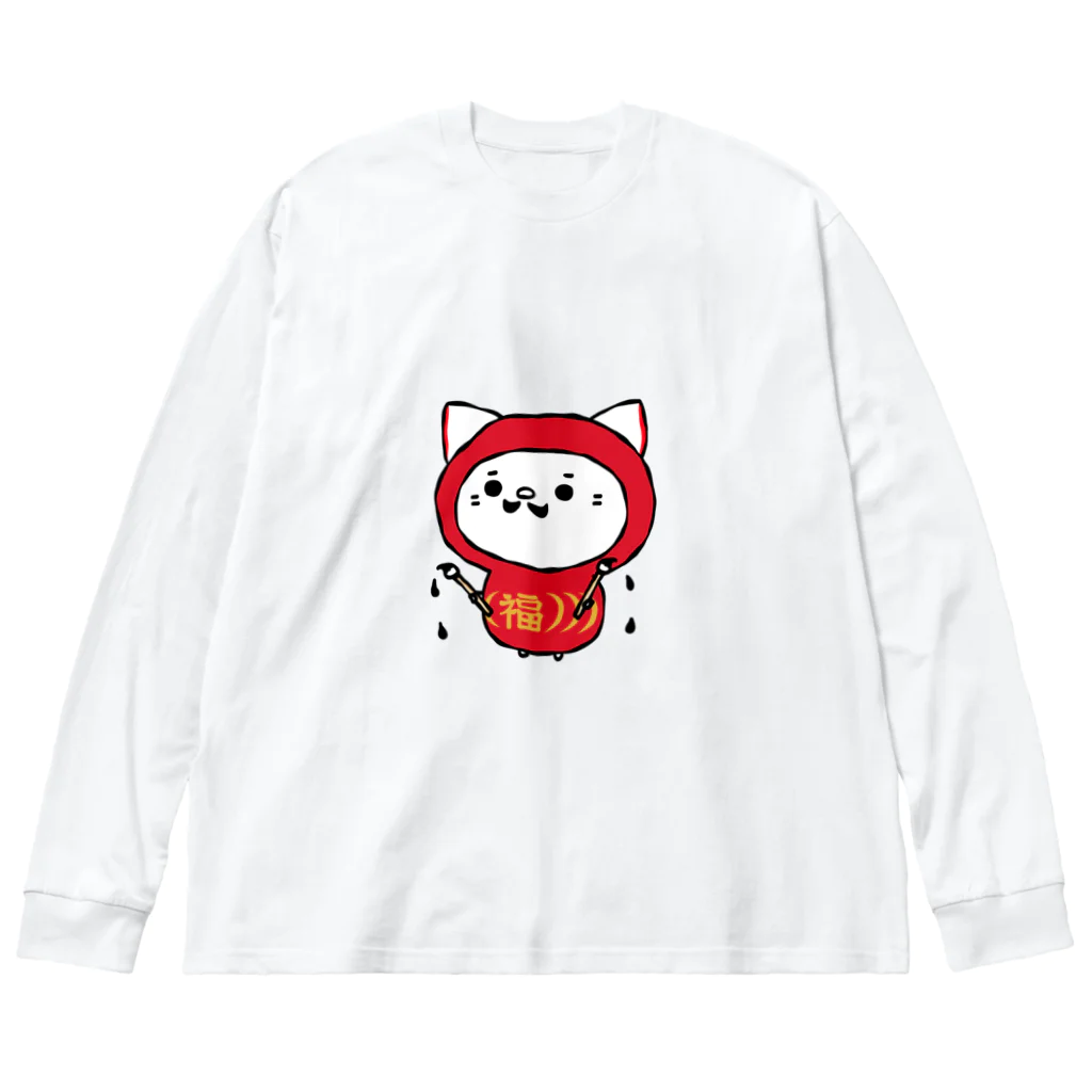 にゃんころげのにゃんころげ#0021 ビッグシルエットロングスリーブTシャツ