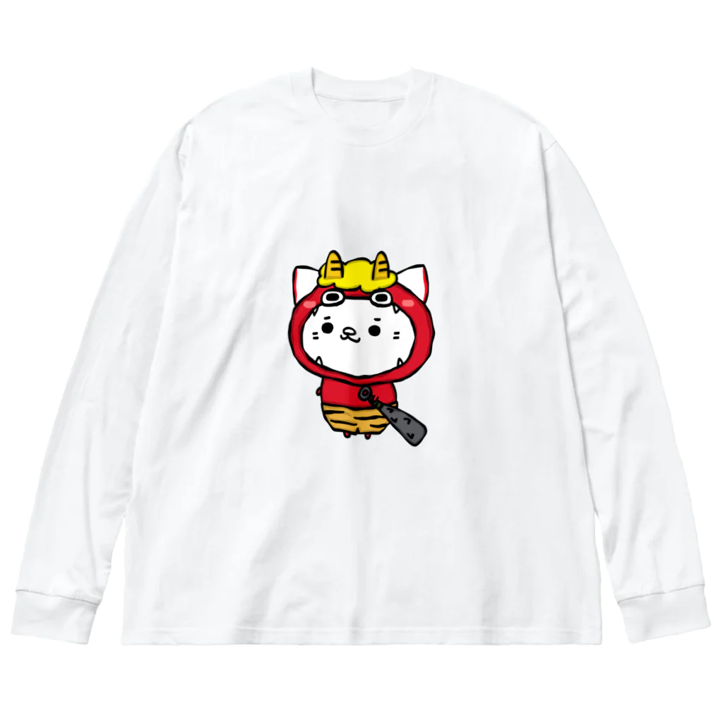 にゃんころげのにゃんころげ#0027 ビッグシルエットロングスリーブTシャツ