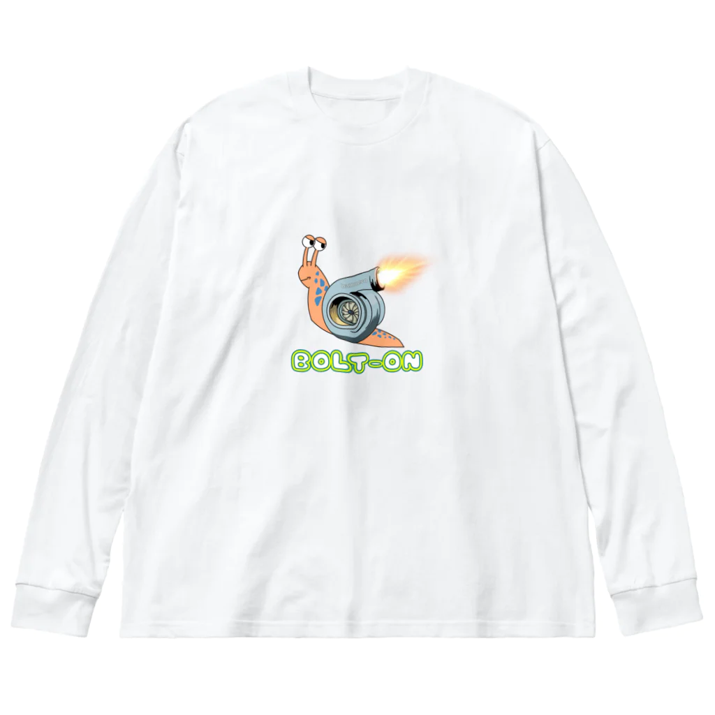 hamuevoの快速カタツムリくん Big Long Sleeve T-Shirt