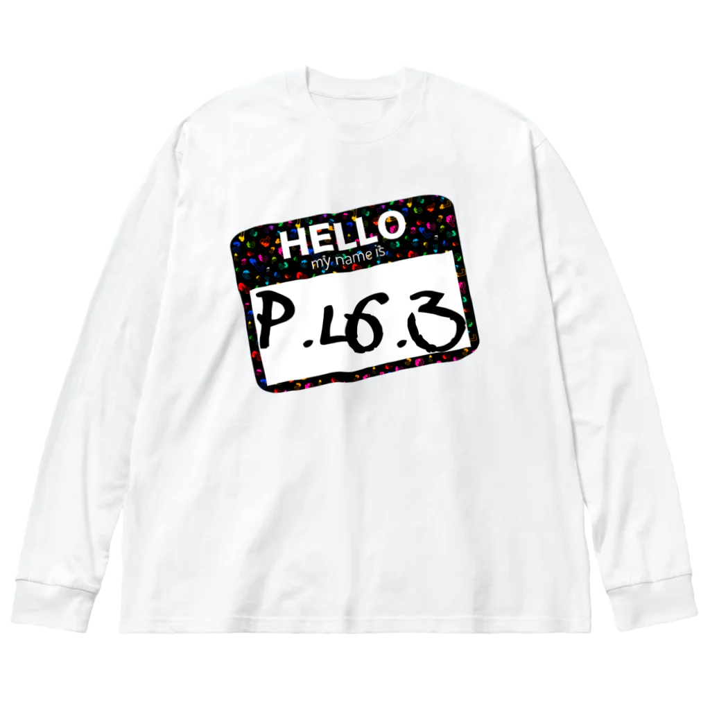 P.L.6.3のHello P.L6.3【P.L6.3】 ビッグシルエットロングスリーブTシャツ