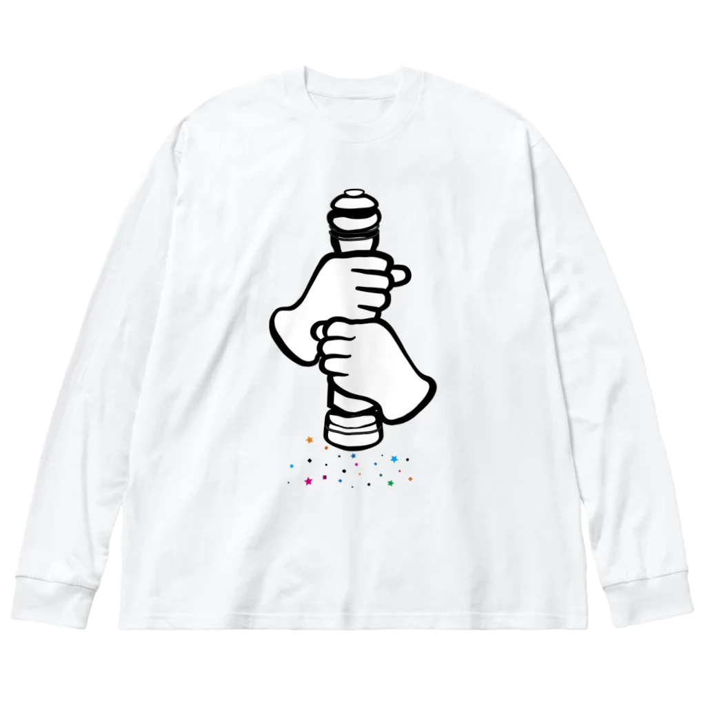 ピースショップのペッパーミル ビッグシルエットロングスリーブTシャツ