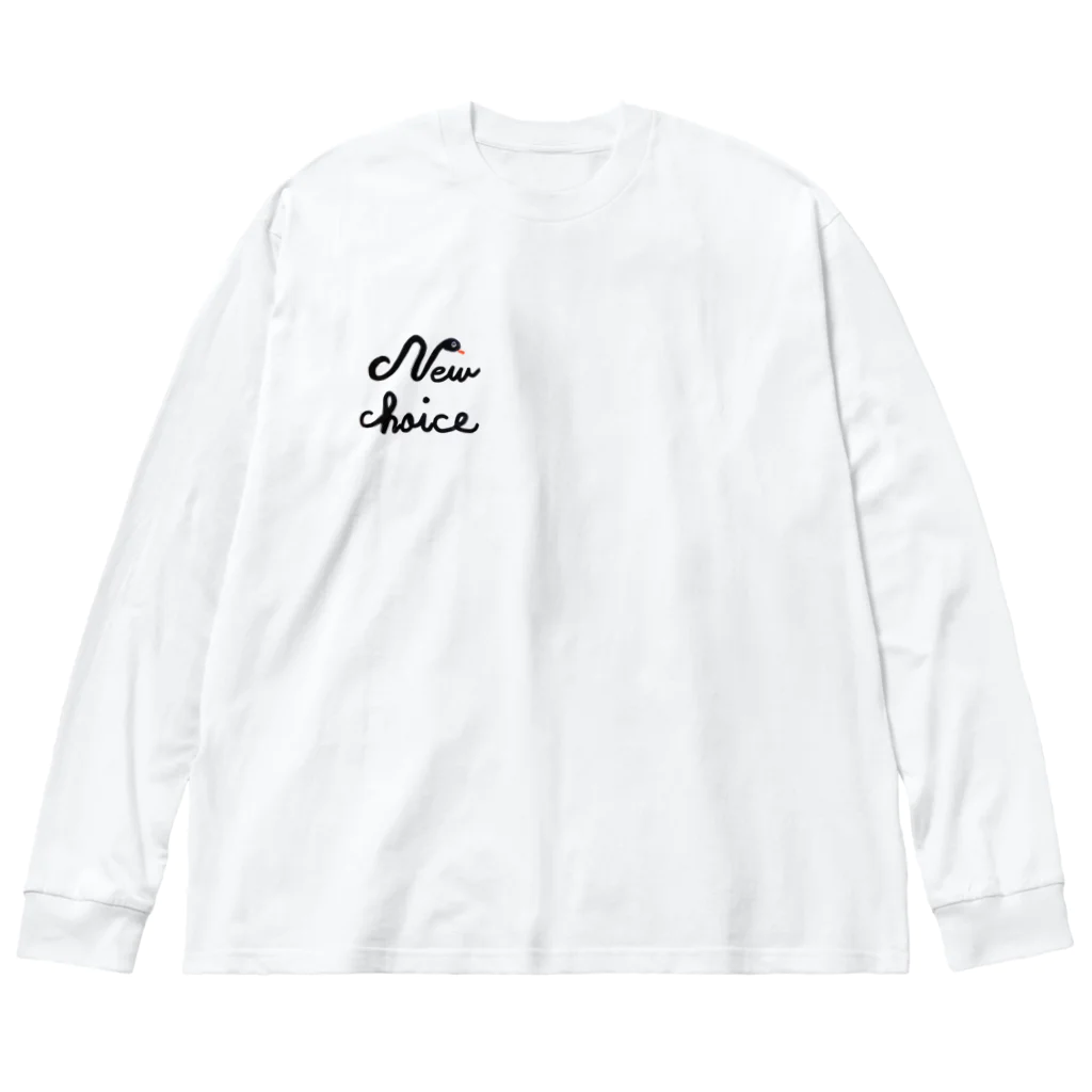 New choiceのN蛇ちゃん🐍 ビッグシルエットロングスリーブTシャツ