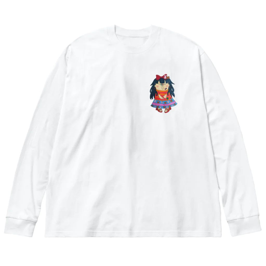 ボンバーショップのオッドちゃん Big Long Sleeve T-Shirt