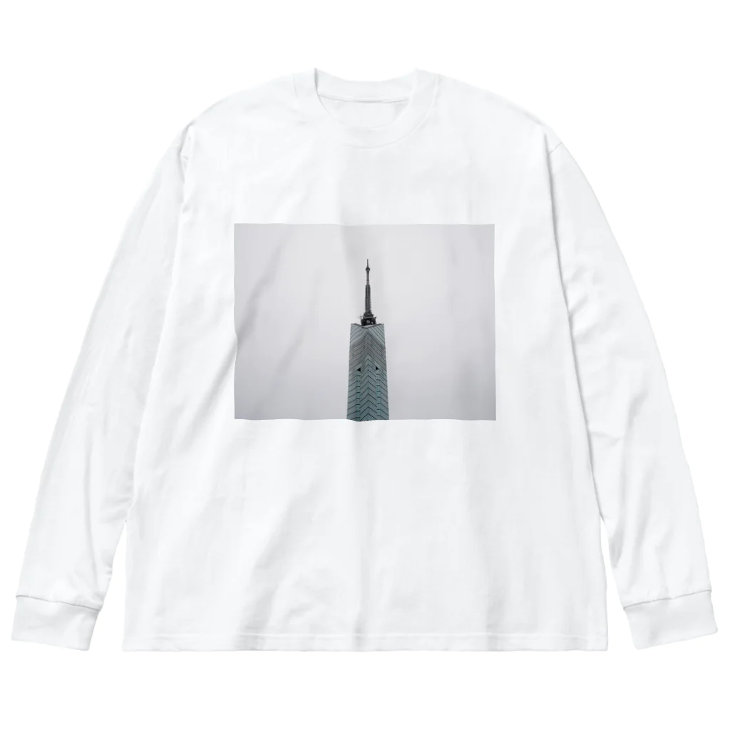 naoko kurodaのさりげなく福岡アピールするためのもの Big Long Sleeve T-Shirt