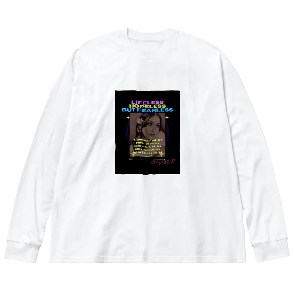 🏳️‍⚧️ Stella Green 🏳️‍⚧️ステラのCourageous Lifestyle Big Long Sleeve T-Shirt