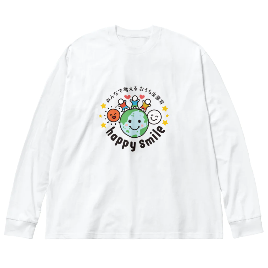 happy smileのhappy smile オリジナルグッズ Big Long Sleeve T-Shirt