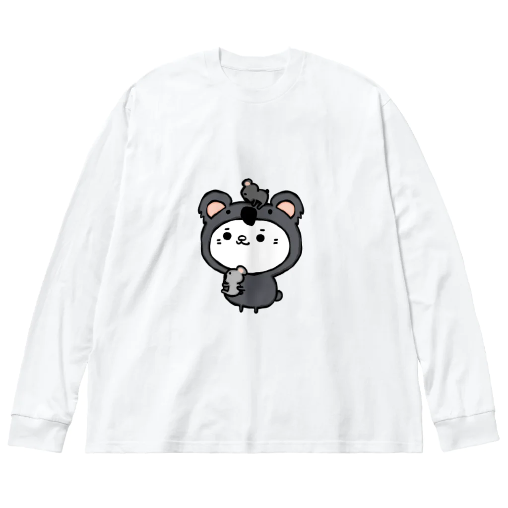 にゃんころげのにゃんころげ#0037 ビッグシルエットロングスリーブTシャツ