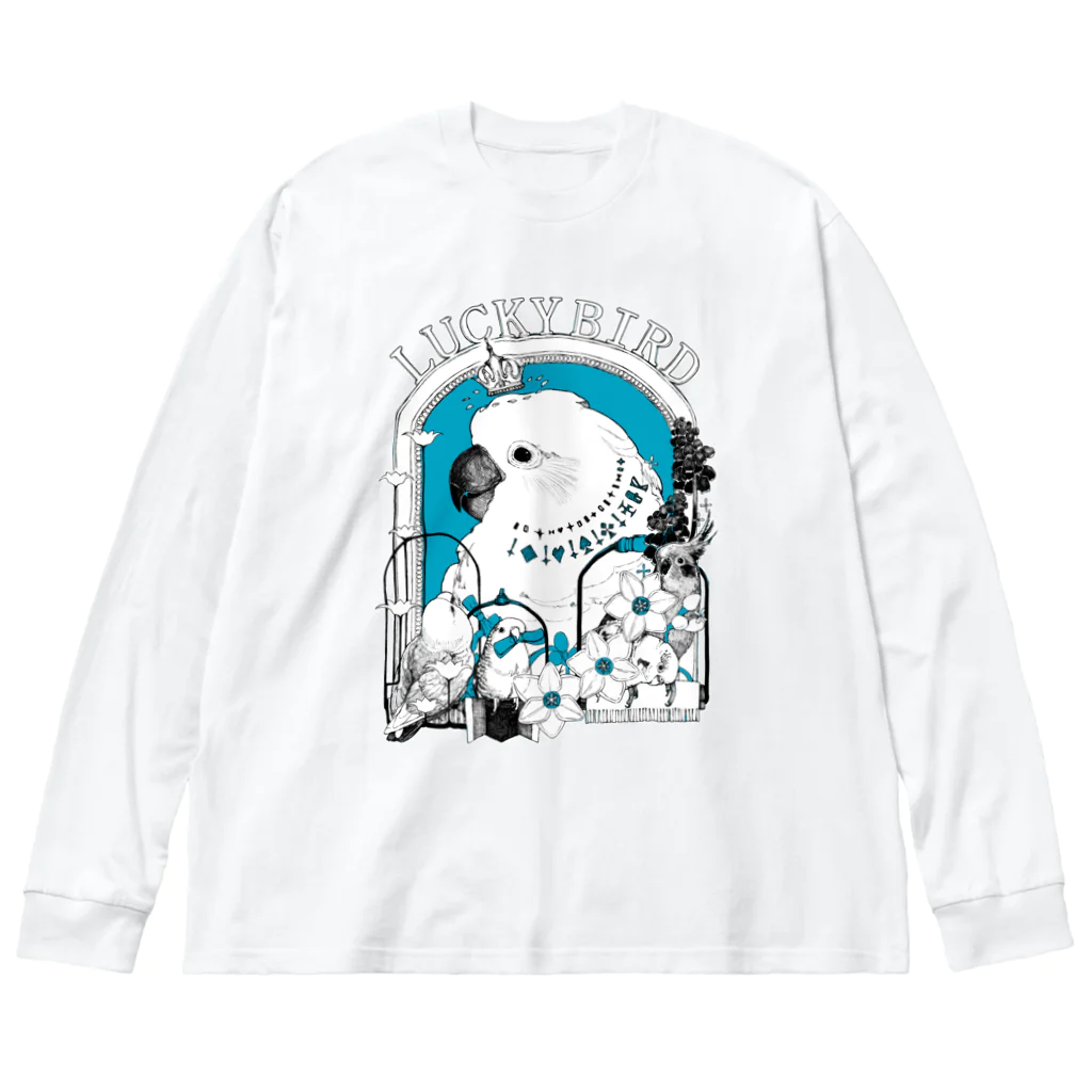 ろう飼い主のLUCKY BIRD Big Long Sleeve T-Shirt