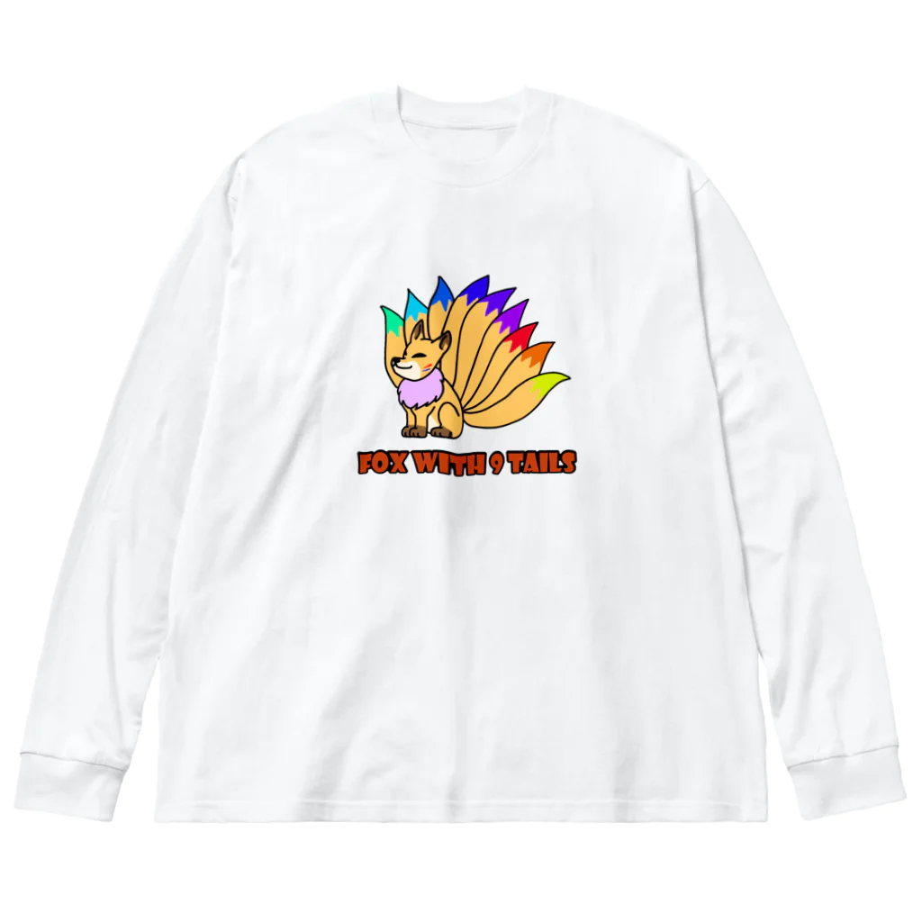 にょろももももものゲーミングきつね Big Long Sleeve T-Shirt