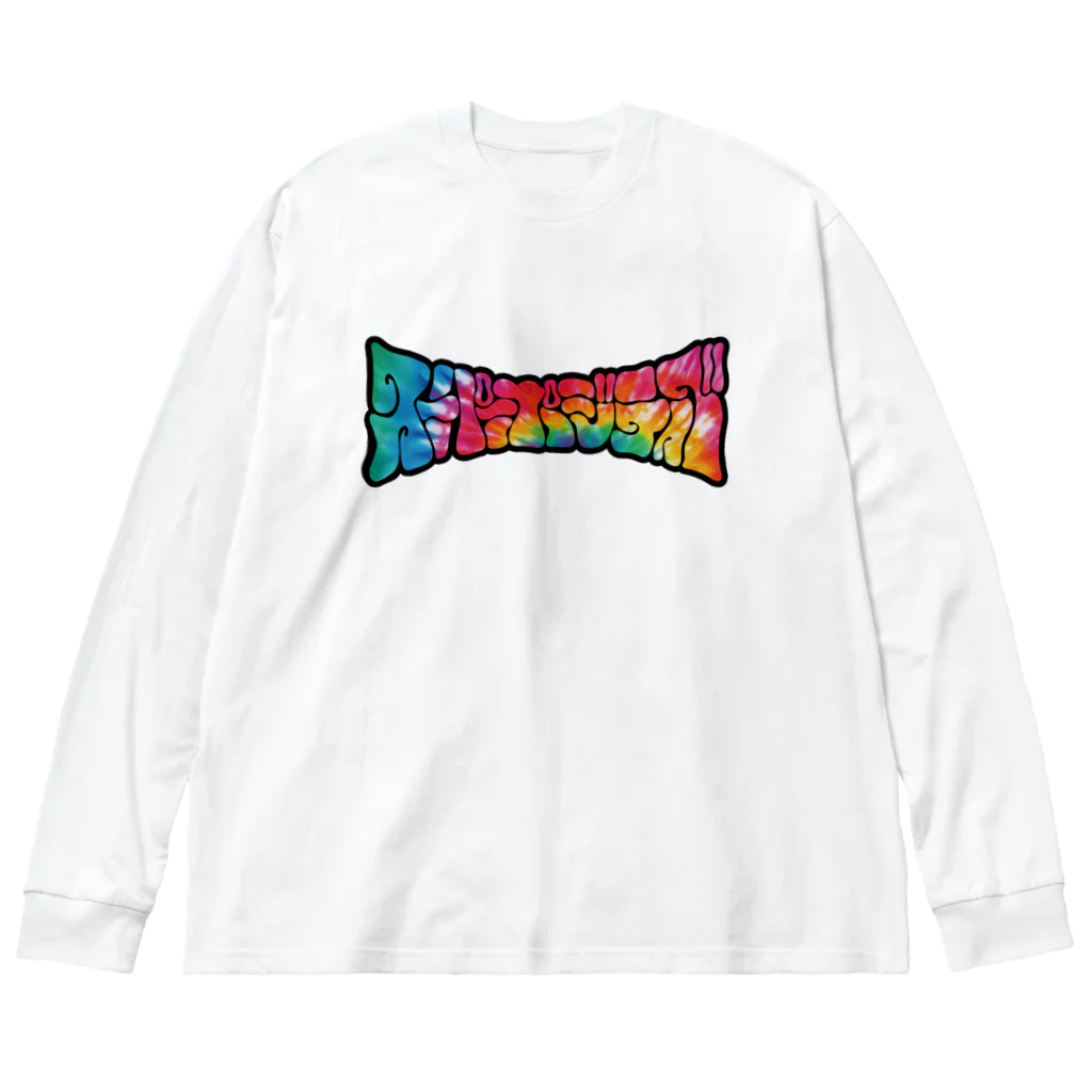 スパポジショップのスパポジレインボー Big Long Sleeve T-Shirt