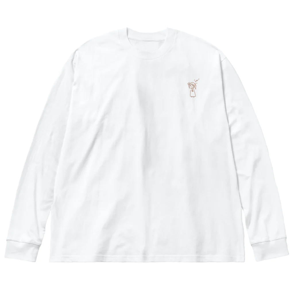 Liberty Storeのリバティーガール Big Long Sleeve T-Shirt