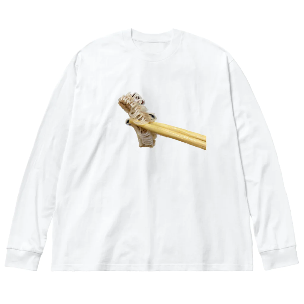 EYE CANDYのつまみ つままれ 肴られて Big Long Sleeve T-Shirt