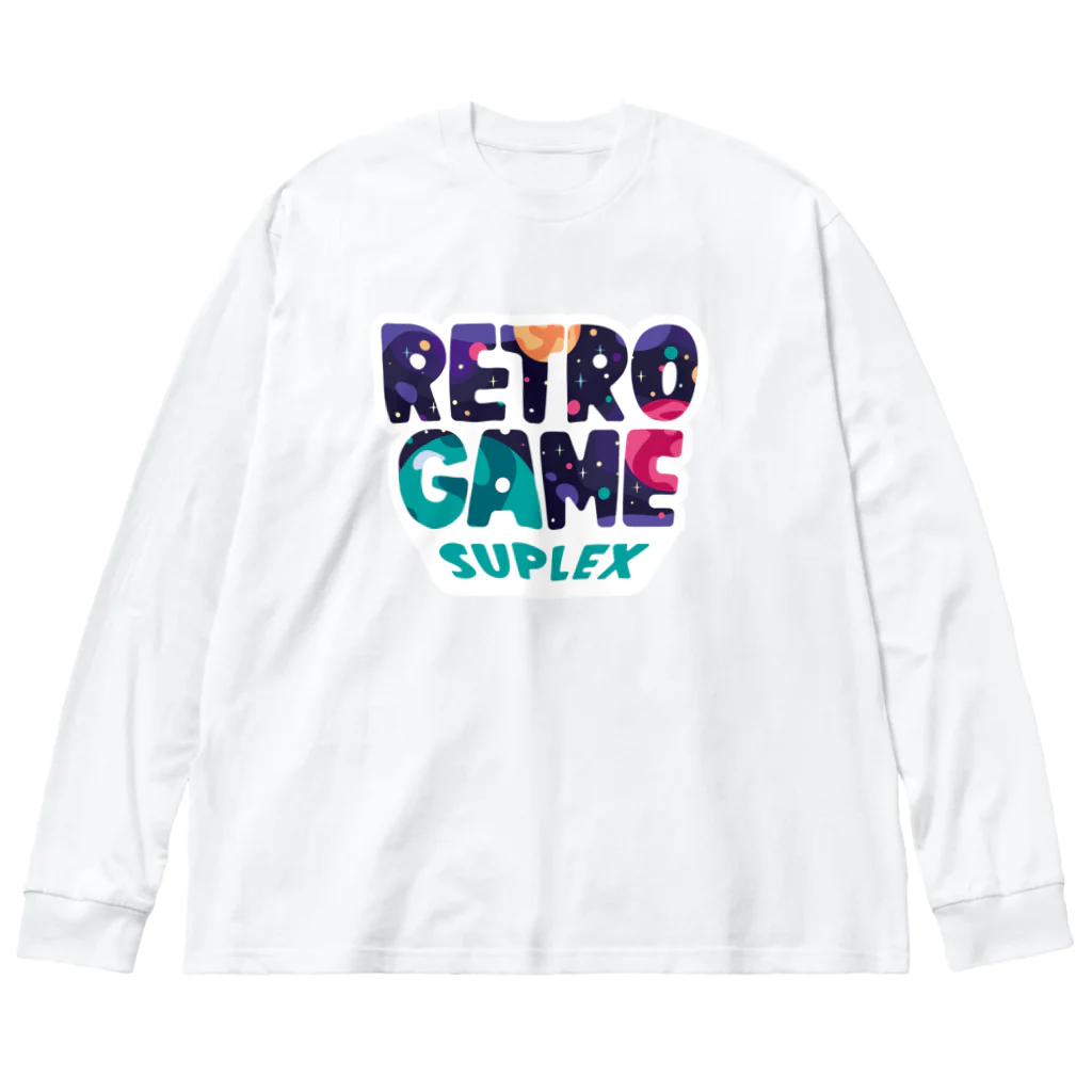 RETROGAMESUPLEXのRETROGAMESUPLEX Big Long Sleeve T-Shirt