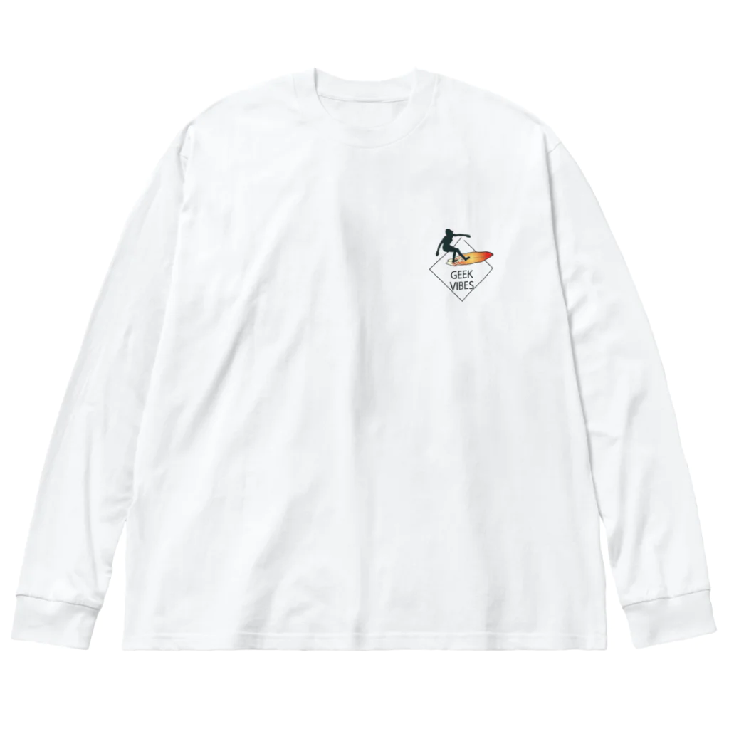 miyakojima_baseの宮古島ベースのオリジナルロゴ Big Long Sleeve T-Shirt
