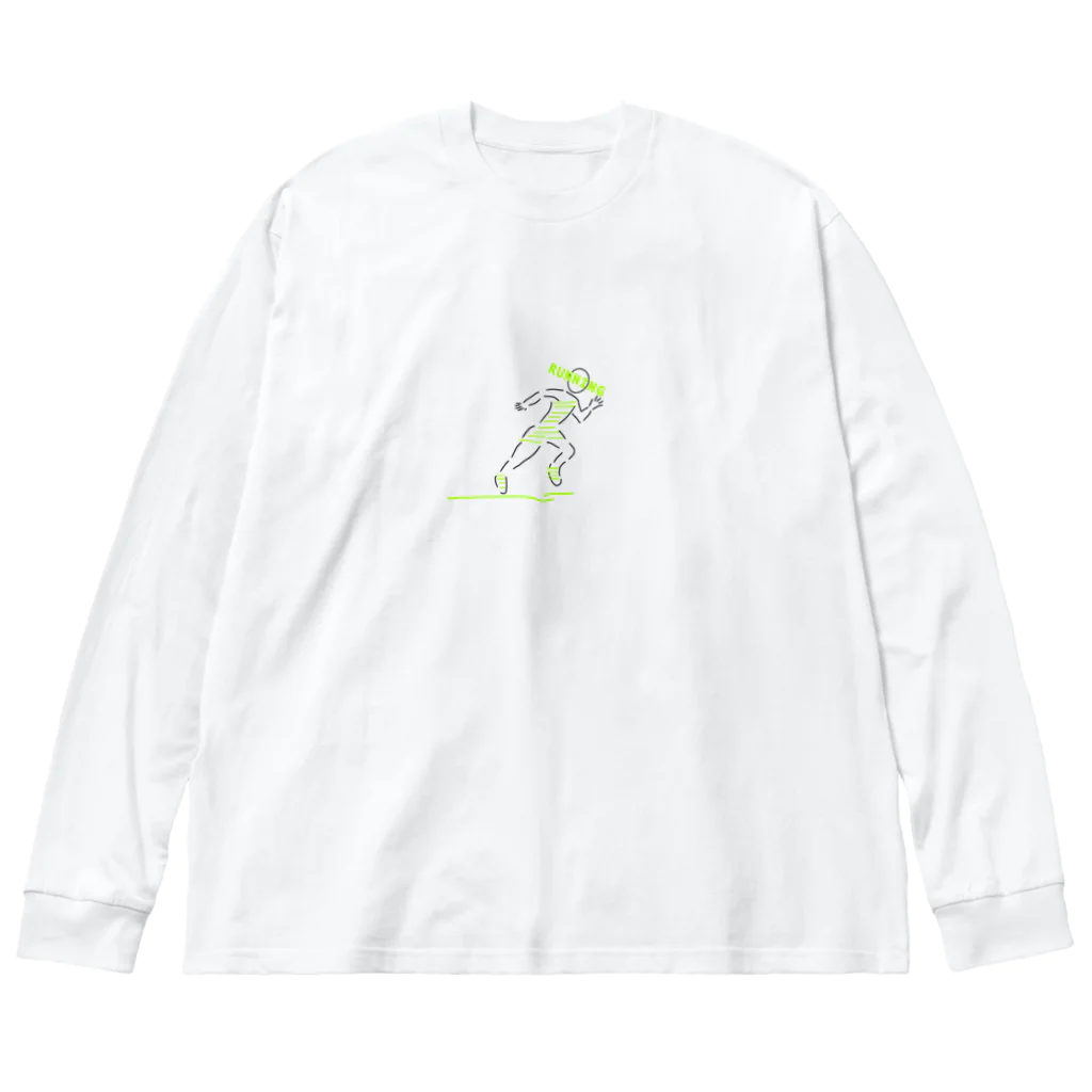 【KOTCH】 Tシャツショップのランニングが趣味 Big Long Sleeve T-Shirt