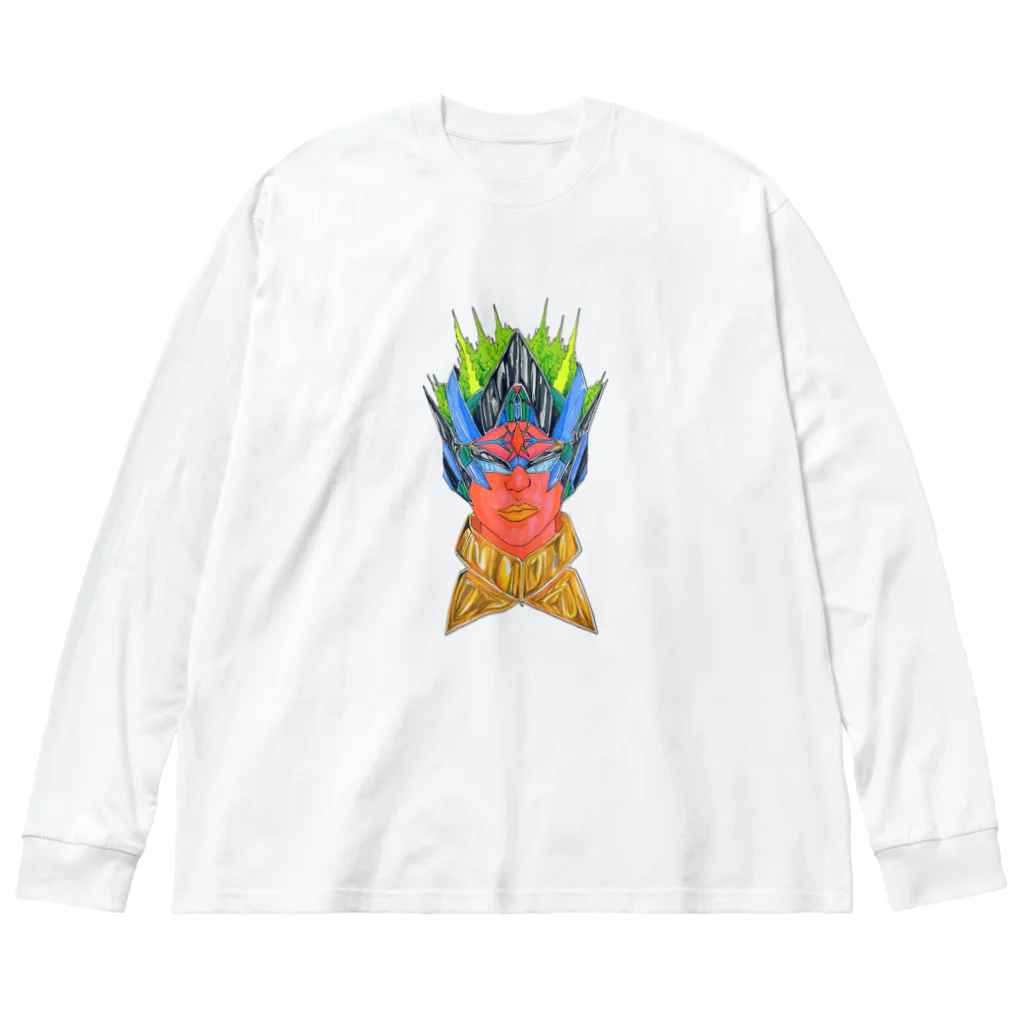 COLORPOP ALIENSの【COLORPOP ALIENS NO.1】The Able Man Big Long Sleeve T-Shirt