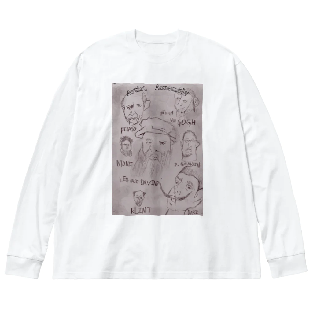 Genart0717のartist assembly  ビッグシルエットロングスリーブTシャツ