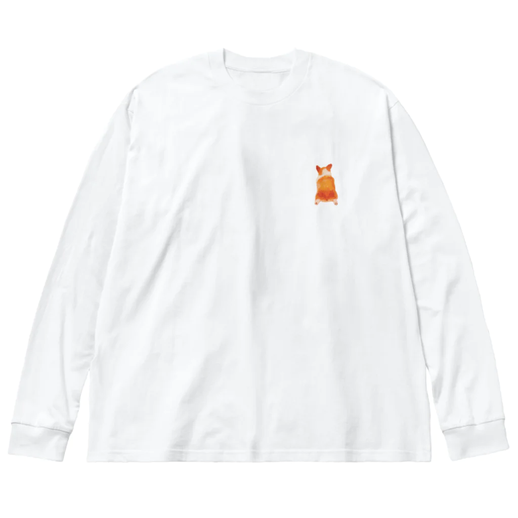 iryのコーギー後ろ姿グッズ Big Long Sleeve T-Shirt