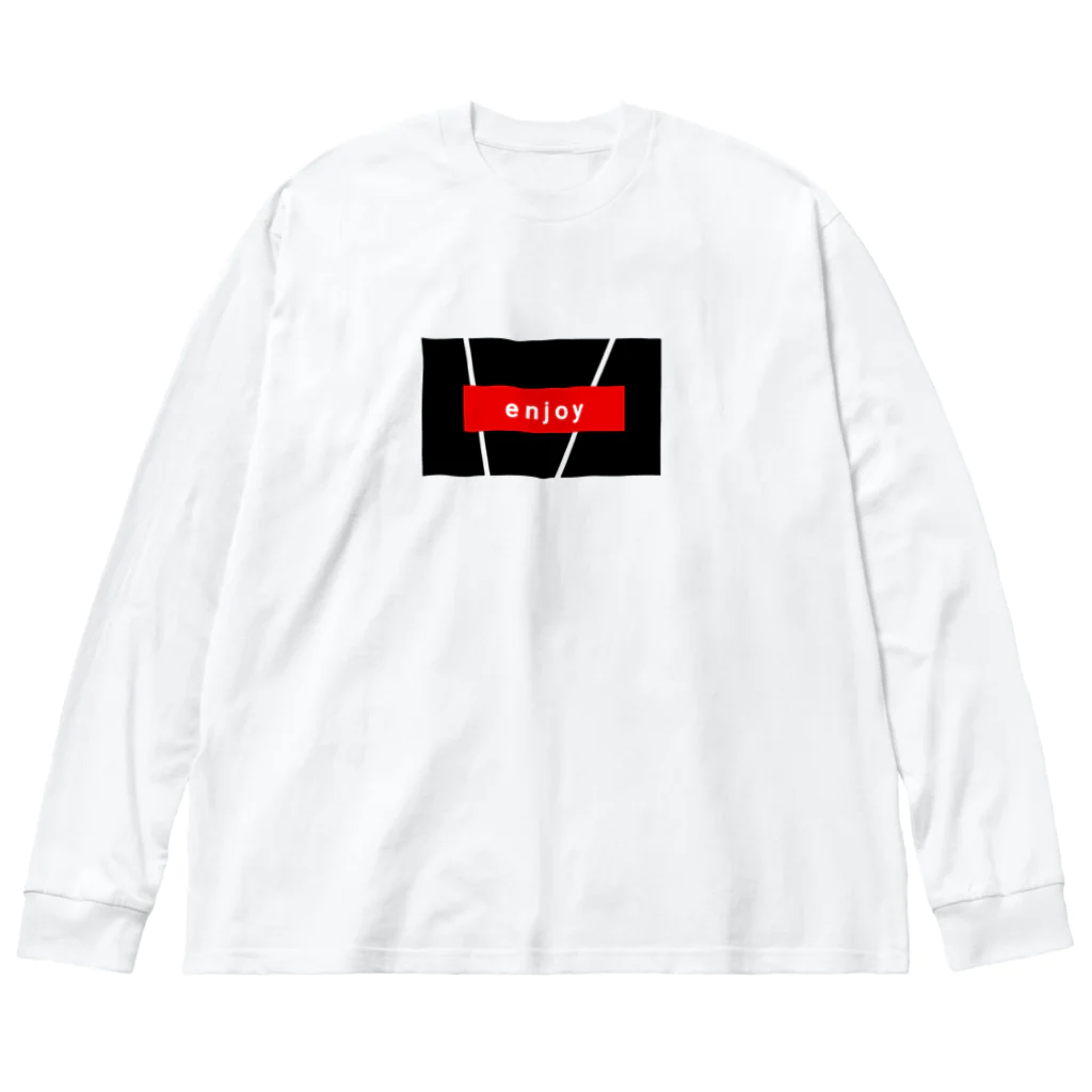 【KOTCH】 Tシャツショップのenjoy ビッグシルエットロングスリーブTシャツ