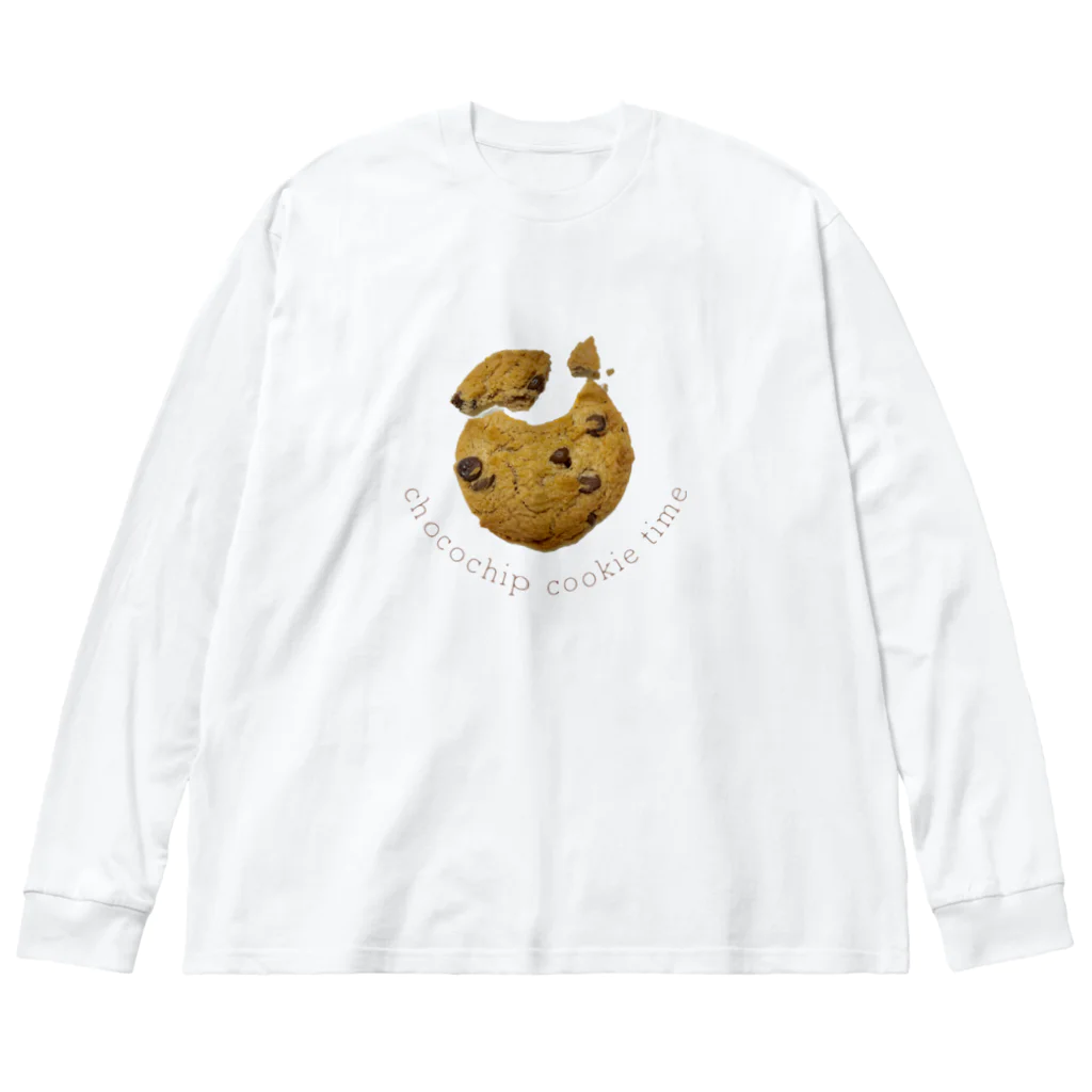 Ｒ.Ｒ Cafe？のchocochipcookietime Big Long Sleeve T-Shirt