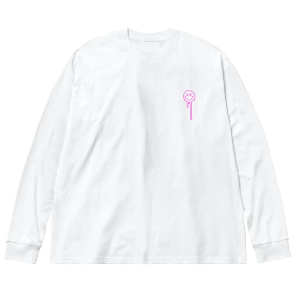 IMUA_WORKSのニコちゃん5 Big Long Sleeve T-Shirt