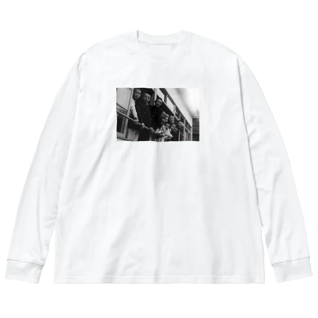 おかやまの愛のじいちゃん Big Long Sleeve T-Shirt