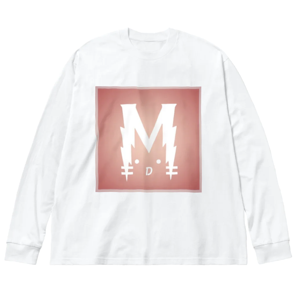 窓猫🪟🐈‍⬛マドリーヌE^••^Eの窓猫グッズ Big Long Sleeve T-Shirt