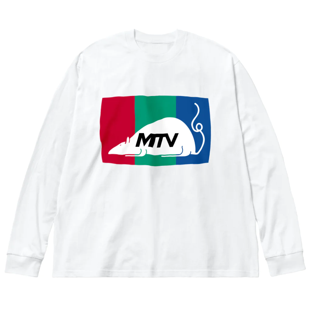 stereovisionのマウステレビ ビッグシルエットロングスリーブTシャツ