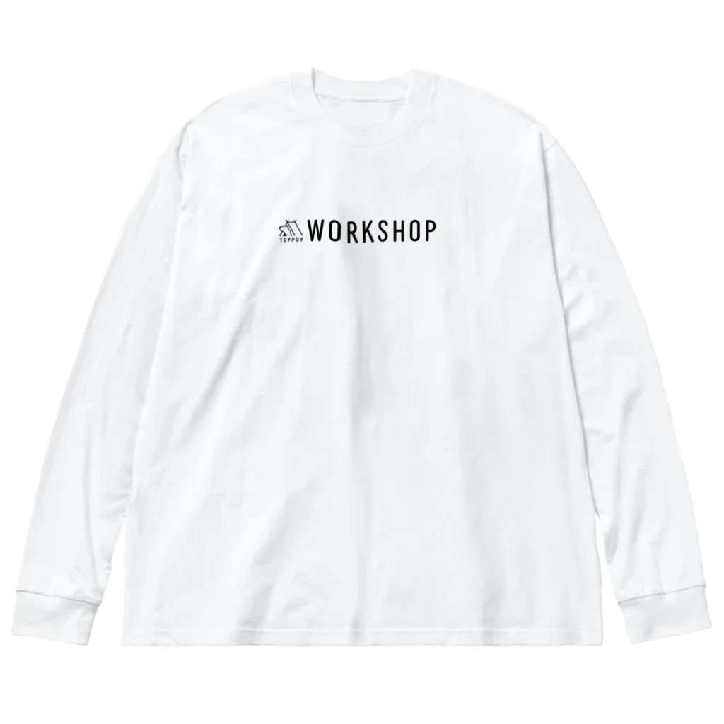 TOYPOY WORKSHOPのTOYPOY WORKSHOP　ロゴ ビッグシルエットロングスリーブTシャツ