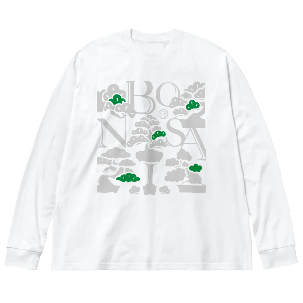 24RD+BのBONSAI1 ビッグシルエットロングスリーブTシャツ