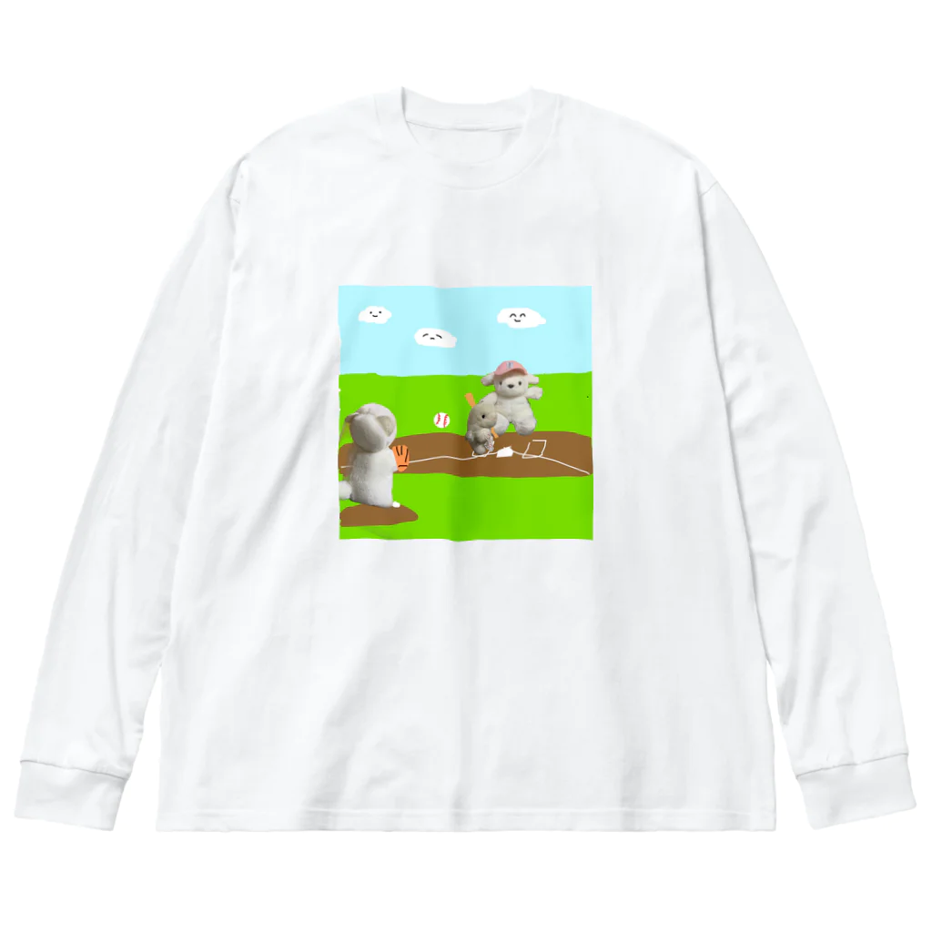 bakuta_nの野球部 Big Long Sleeve T-Shirt