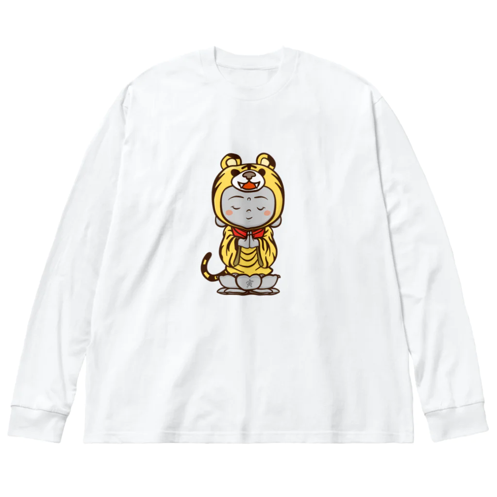 着ぐるみ地蔵 by SoReNa186の着ぐるみ 寅地蔵　ｰソロTｰ Big Long Sleeve T-Shirt