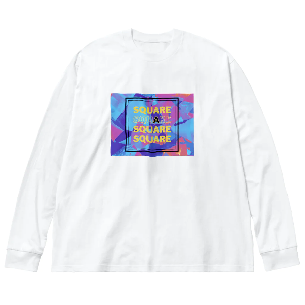 insparation｡   --- ｲﾝｽﾋﾟﾚｰｼｮﾝ｡のsquare Big Long Sleeve T-Shirt