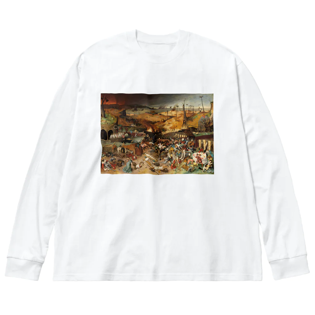 世界美術商店の死の勝利 / The Triumph of Death Big Long Sleeve T-Shirt