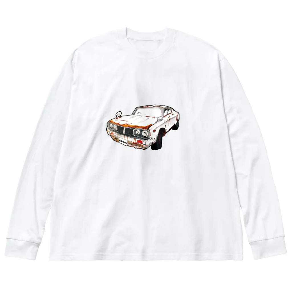 OLDMANのOLD CAR ⑥ Big Long Sleeve T-Shirt