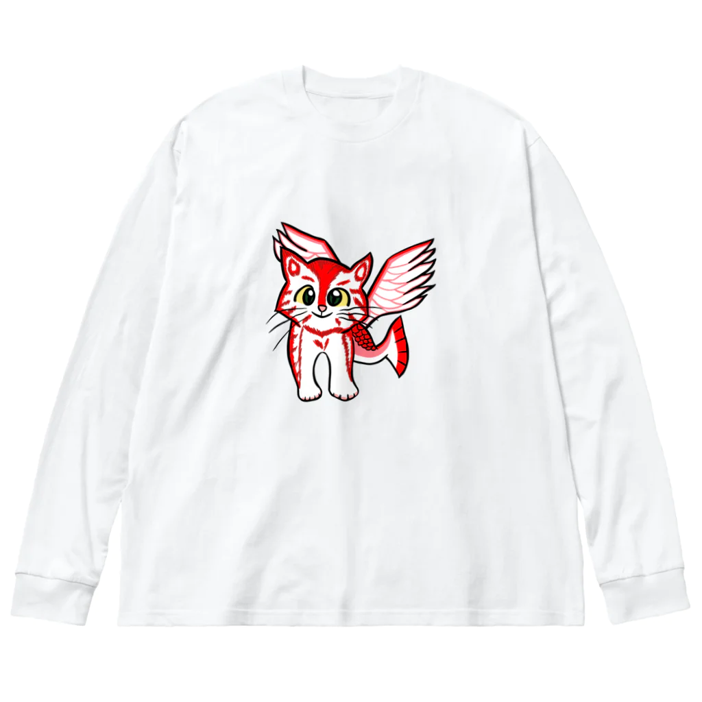 じゅうに（Jyuuni）の0022・合体生物（じゅうにブランド） Big Long Sleeve T-Shirt