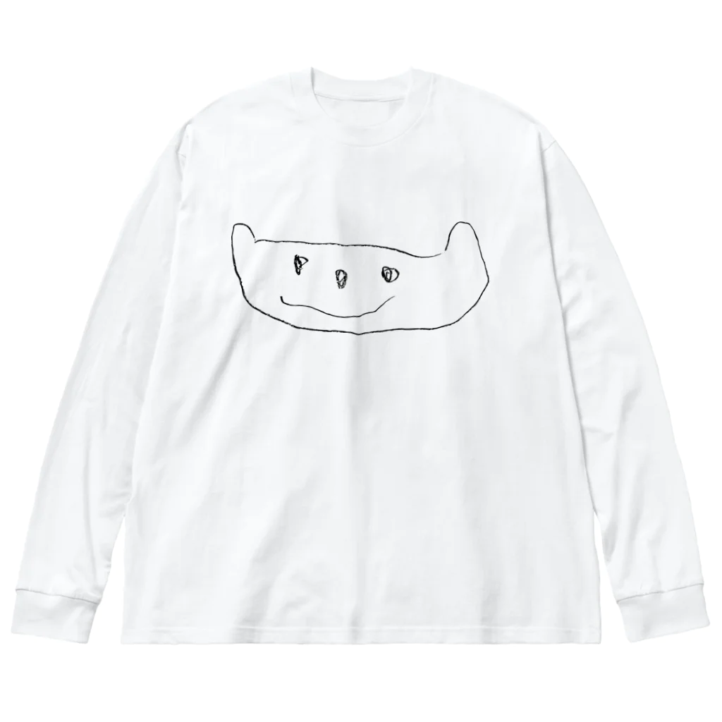 TKDYのくまじゃないよ ビッグシルエットロングスリーブTシャツ