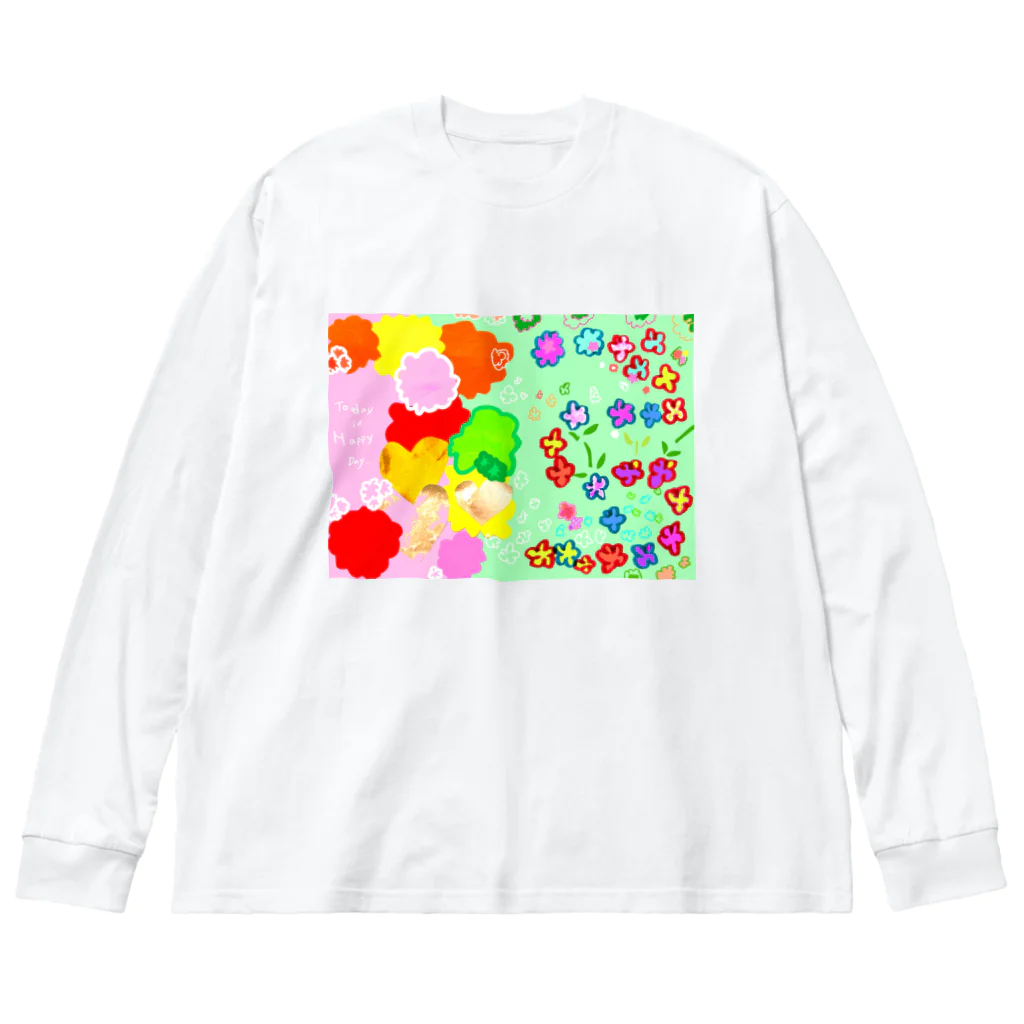 もののけCo.の今日は良い日 Big Long Sleeve T-Shirt