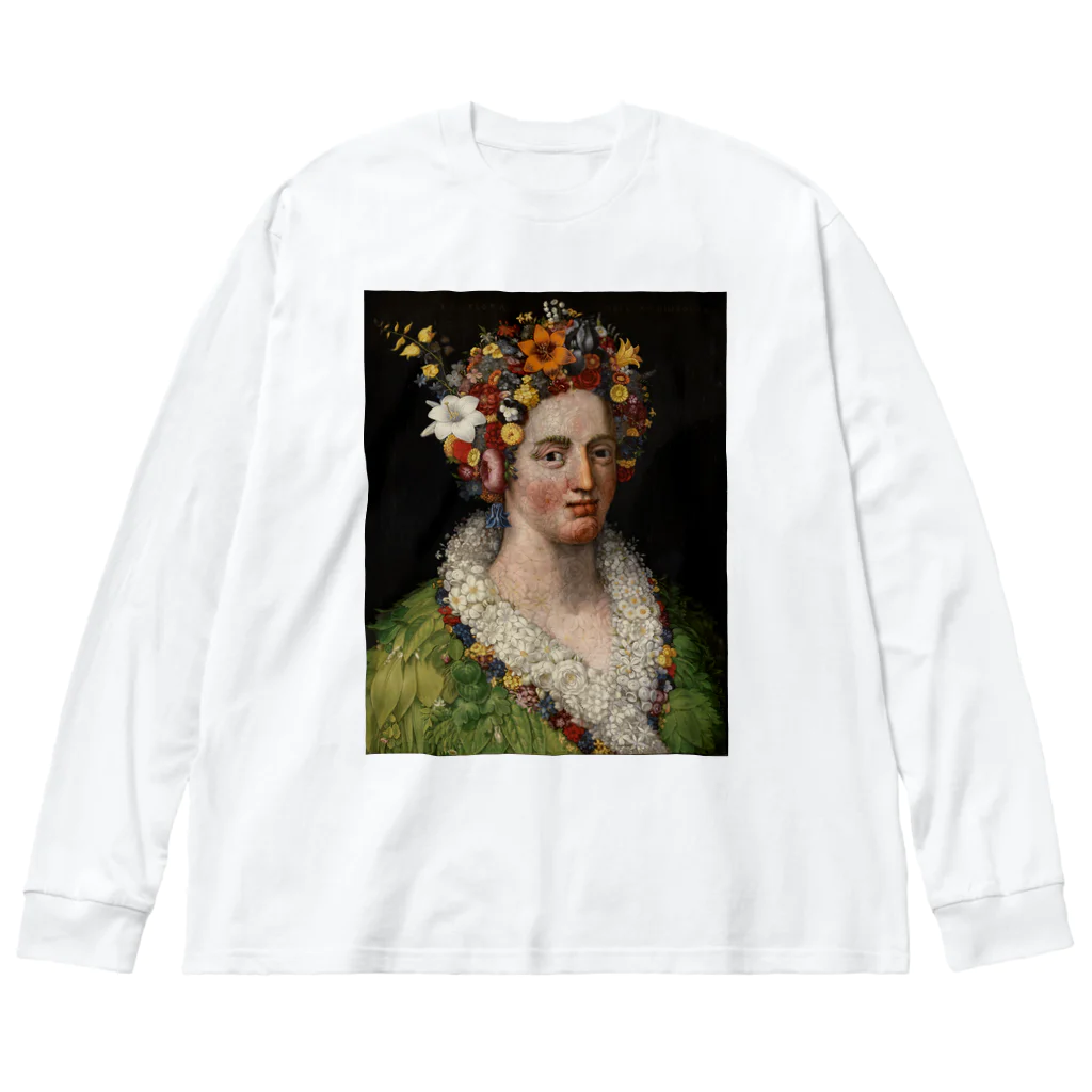 世界美術商店のフローラ / Flora Big Long Sleeve T-Shirt