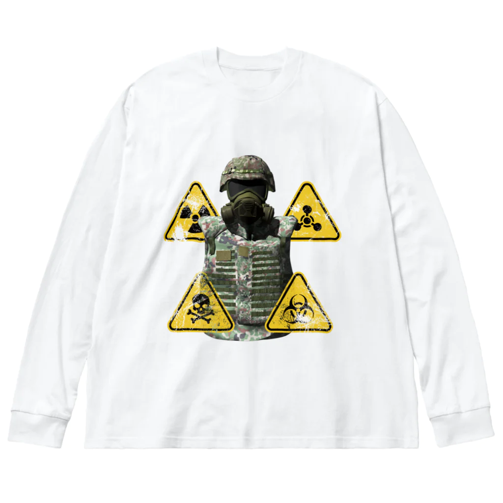 Y.T.S.D.F.Design　自衛隊関連デザインのNBC Big Long Sleeve T-Shirt