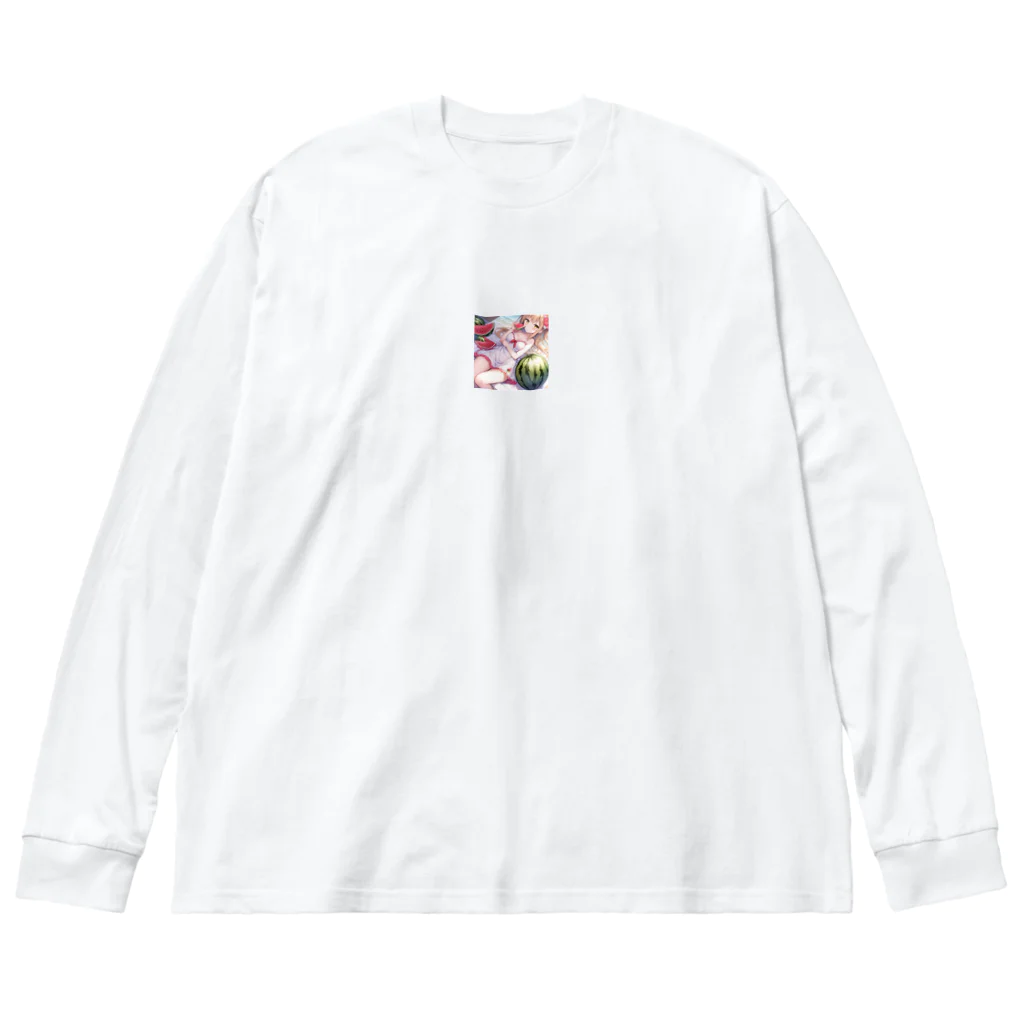 Venusのスイカ Big Long Sleeve T-Shirt