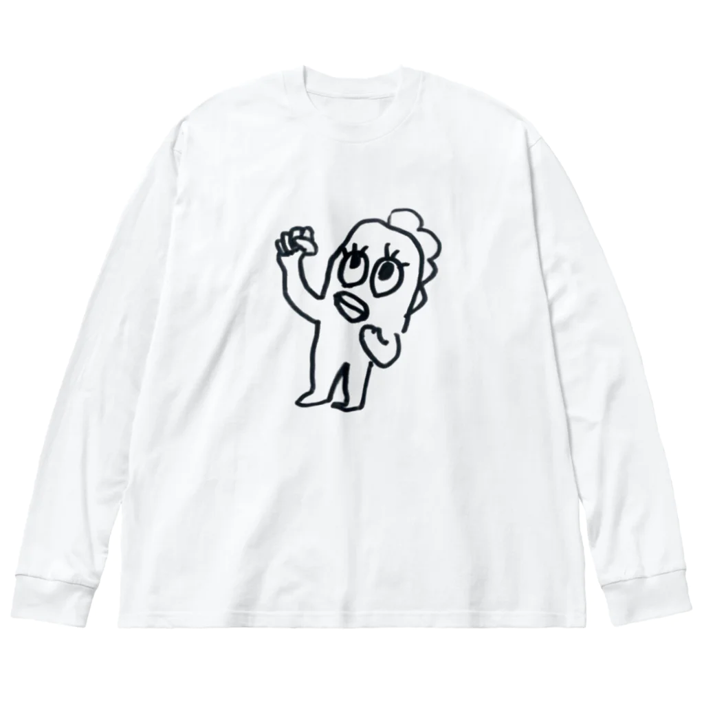 @Pori5n_のKYOURYU ビッグシルエットロングスリーブTシャツ