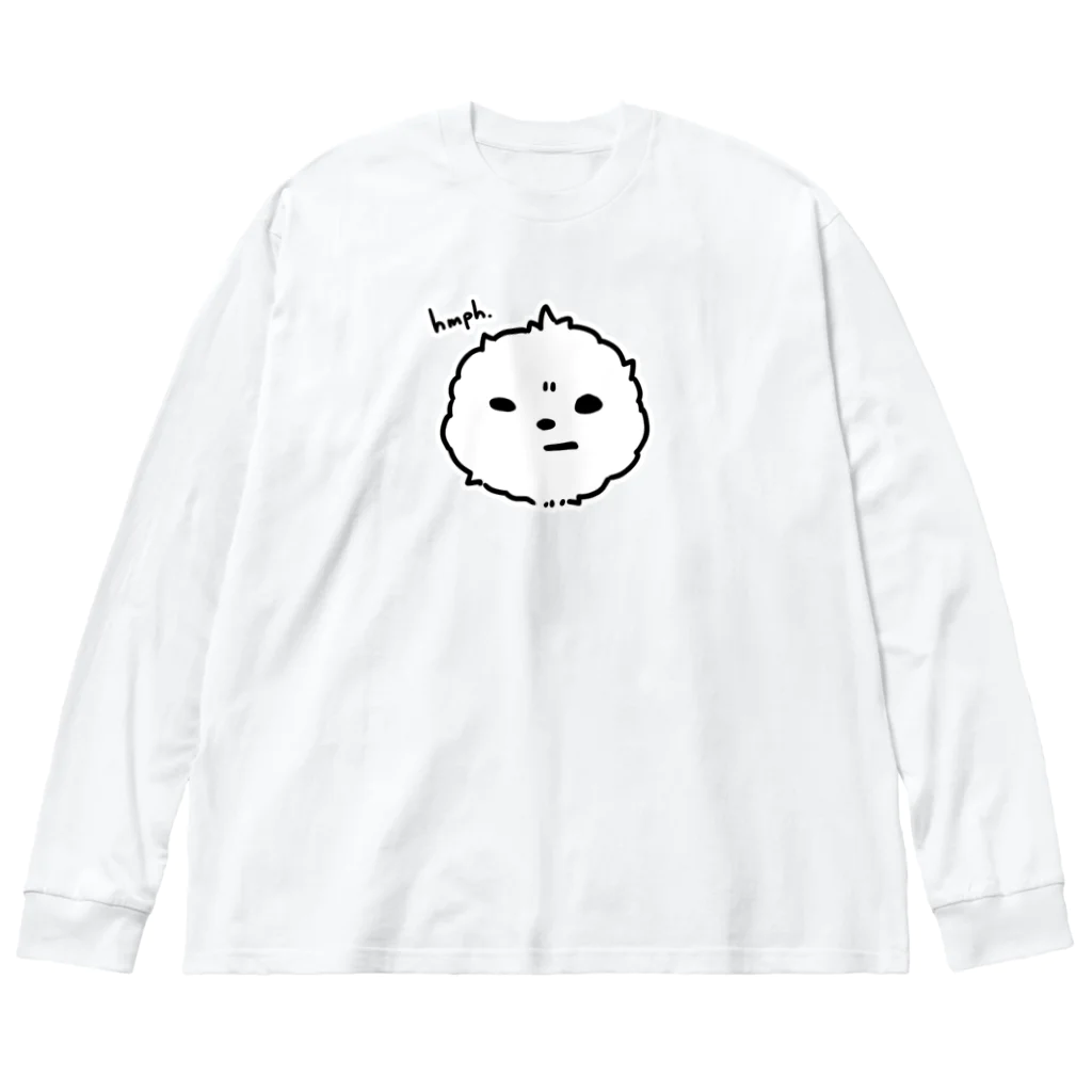 Mameyudoufuの【smol】「ふんっ」(Tシャツ) Big Long Sleeve T-Shirt