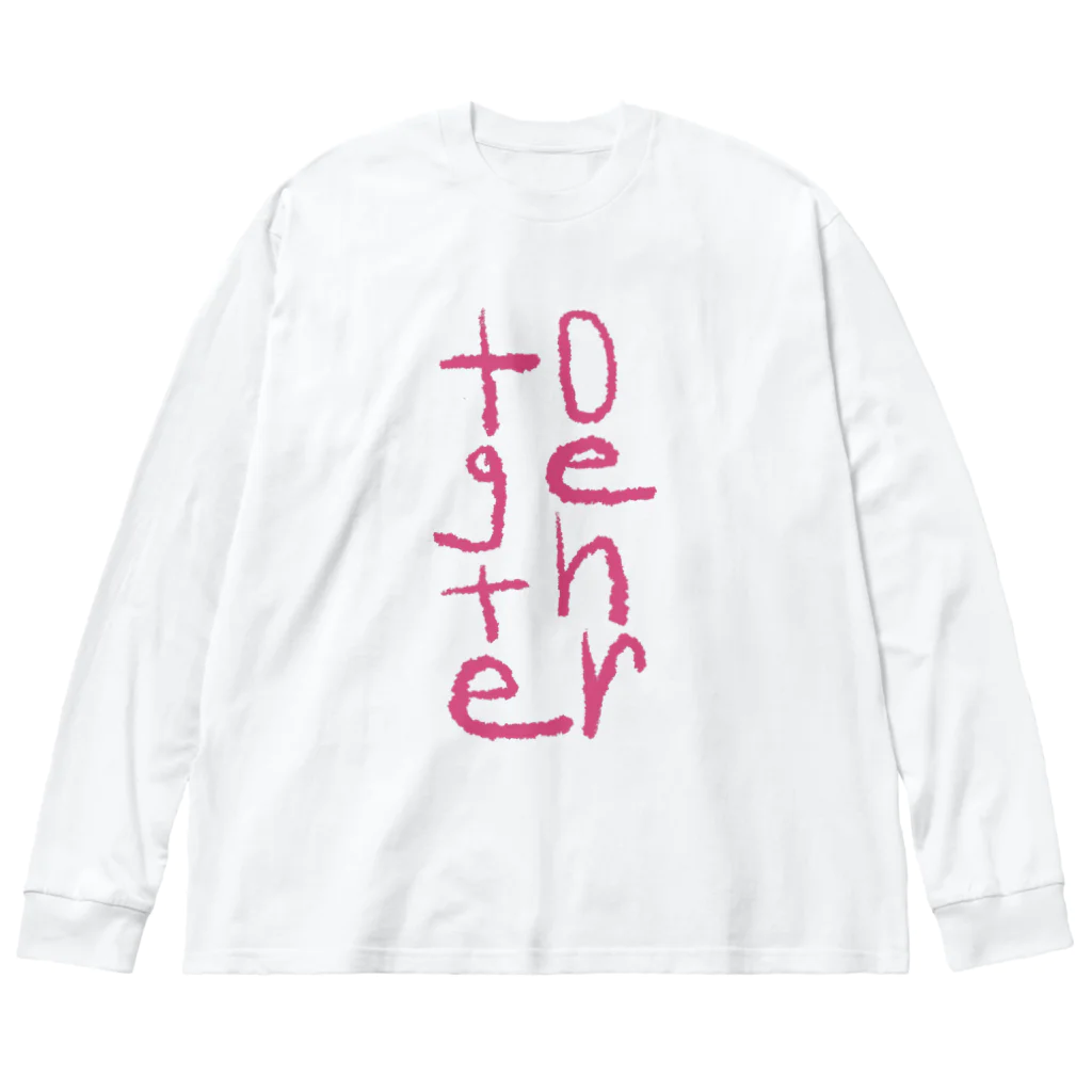 hippi▲▲▲のtogether ビッグシルエットロングスリーブTシャツ